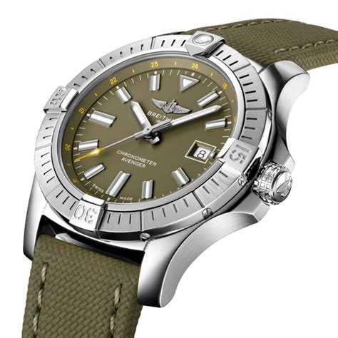 breitling avenger 42 green|Breitling Avenger 43 automatic.